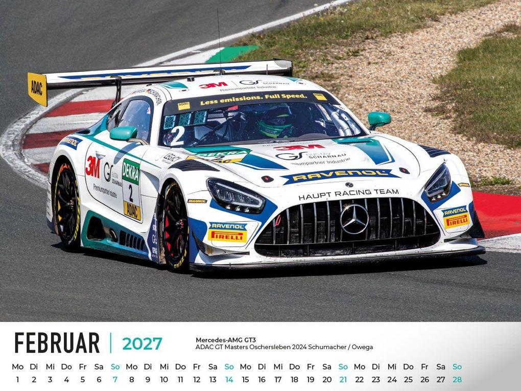 Weitere Ansicht: Mercedes im Rennsport Kalender 2027 | Frank Pommer