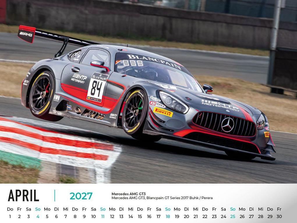 Weitere Ansicht: Mercedes im Rennsport Kalender 2027 | Frank Pommer