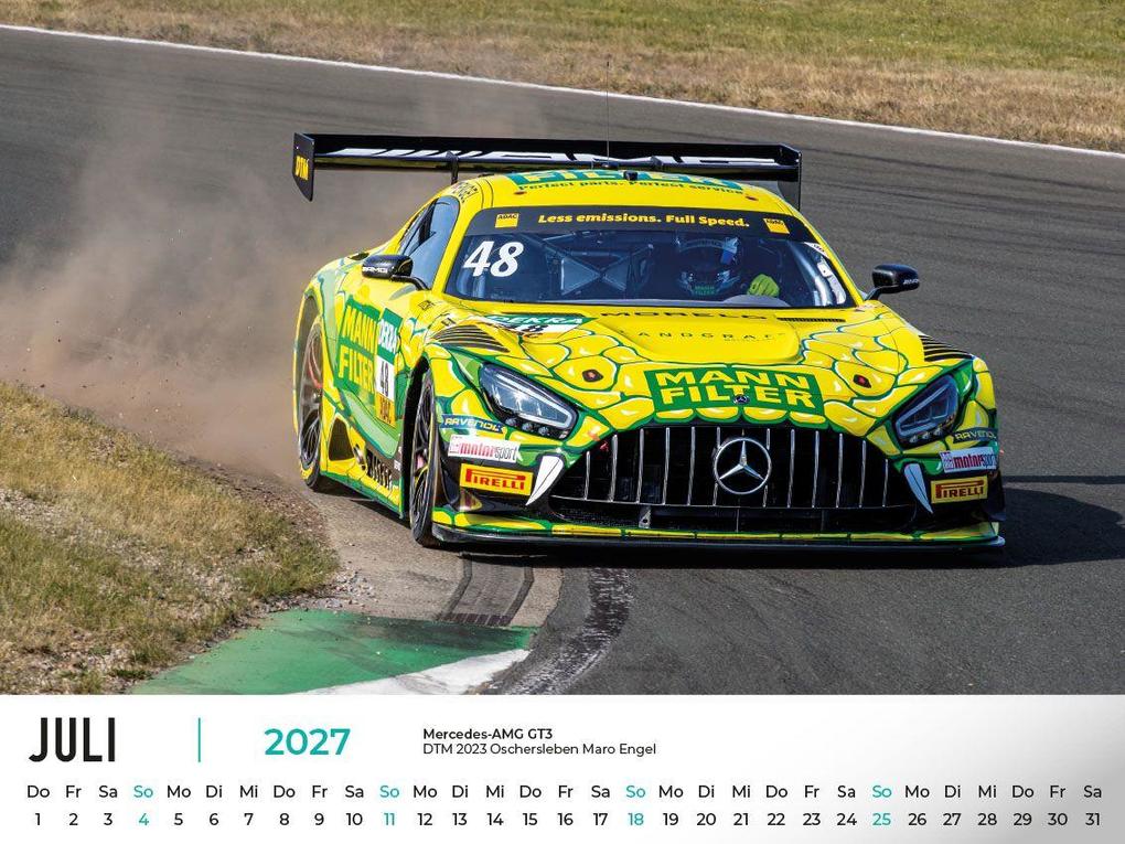 Weitere Ansicht: Mercedes im Rennsport Kalender 2027 | Frank Pommer