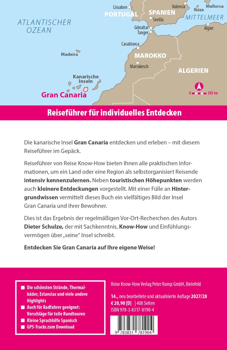 Weitere Ansicht: Reise Know-How Reiseführer Gran Canaria | Dieter Schulze