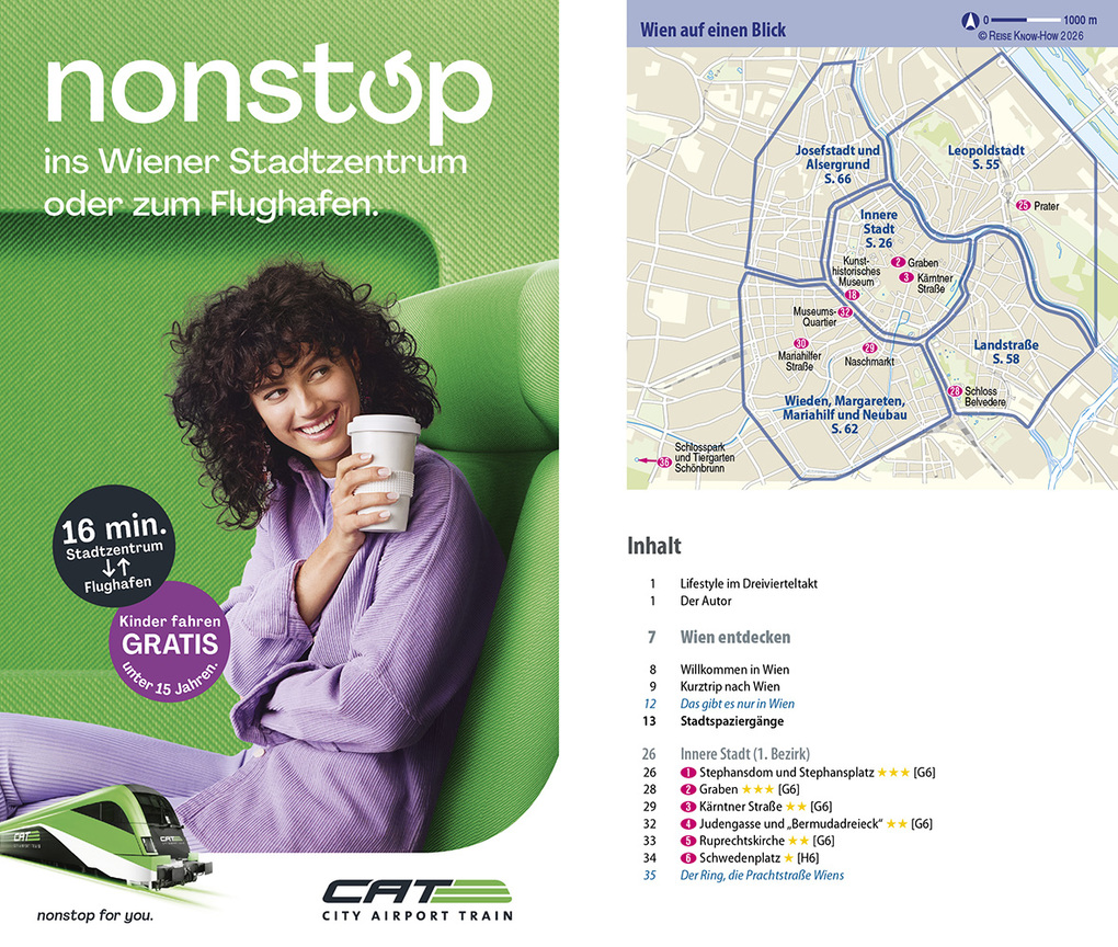 Weitere Ansicht: Reise Know-How CityTrip Wien | Daniel Krasa