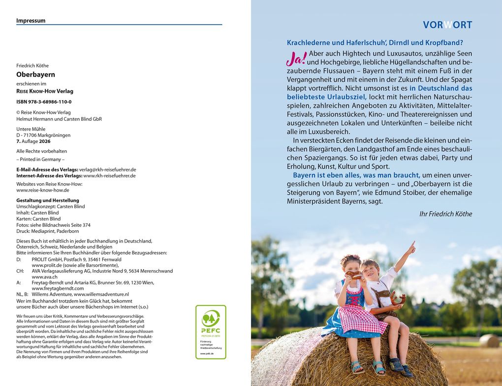 Weitere Ansicht: Reise Know-How Reiseführer Oberbayern | Friedrich Köthe