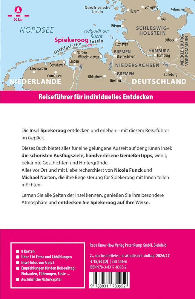 Weitere Ansicht: Reise Know-How Reiseführer Spiekeroog | Nicole Funck, Michael Narten