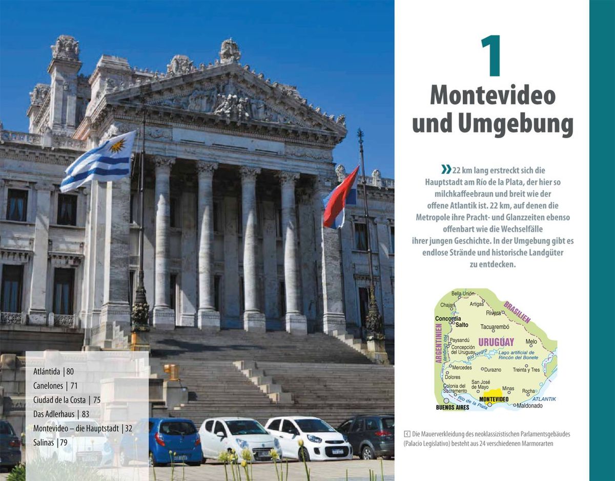 Weitere Ansicht: Reise Know-How Reiseführer Uruguay | Lars Borchert