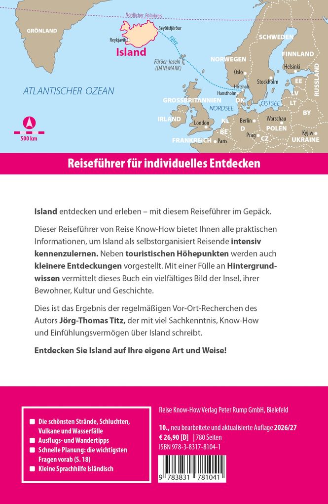 Weitere Ansicht: Reise Know-How Reiseführer Island | Jörg-Thomas Titz