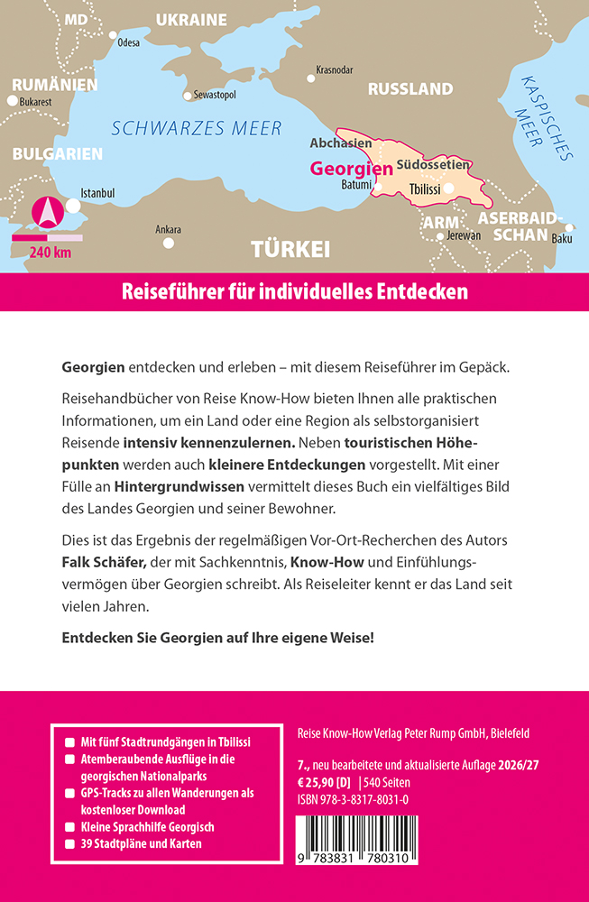 Weitere Ansicht: Reise Know-How Reiseführer Georgien | Falk Schäfer