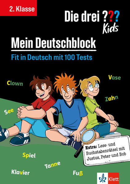 Produktbild: Die drei ??? Kids: Mein Deutschblock 2. Klasse