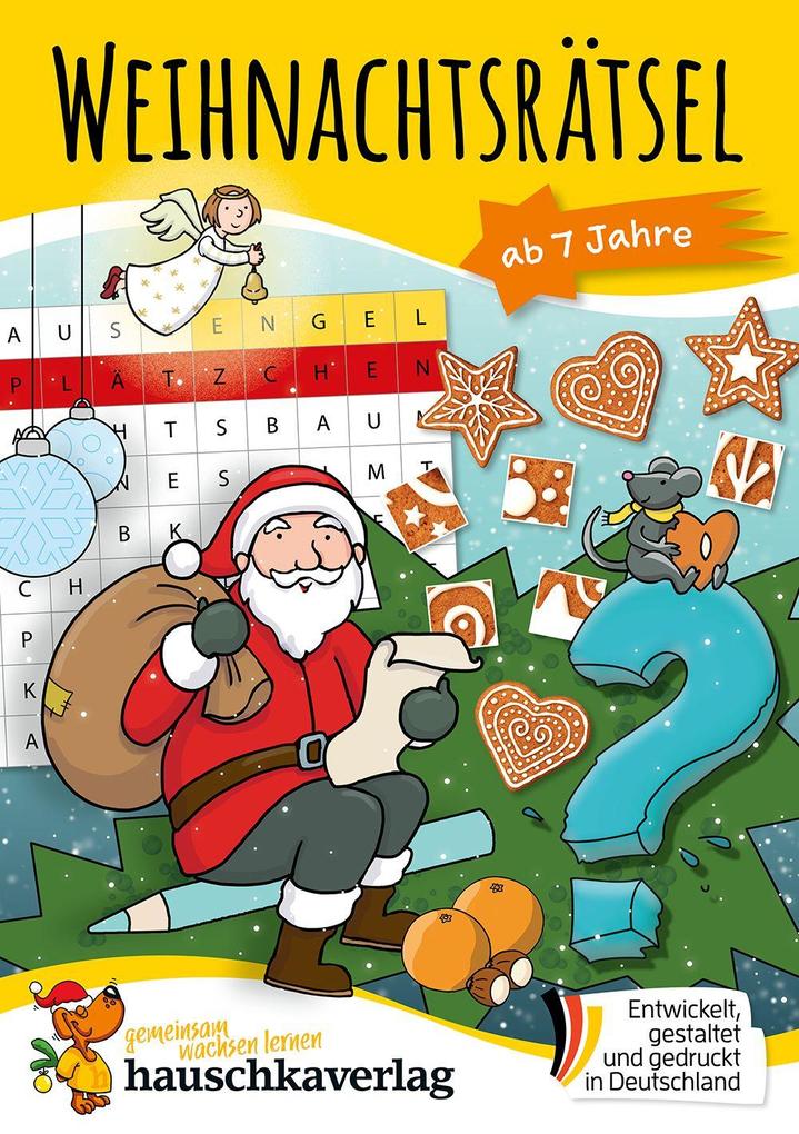 Produktbild: Weihnachtsrätsel - Rätselblock ab 7 Jahre | Agnes Spiecker