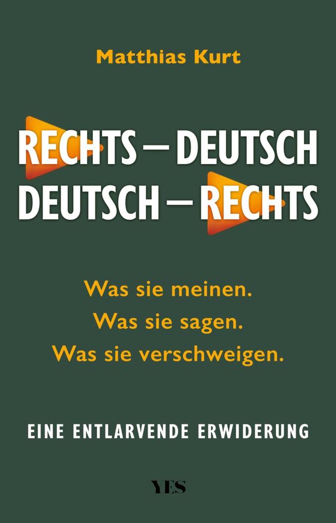 Produktbild: Rechts - Deutsch / Deutsch - Rechts | Matthias Kurt