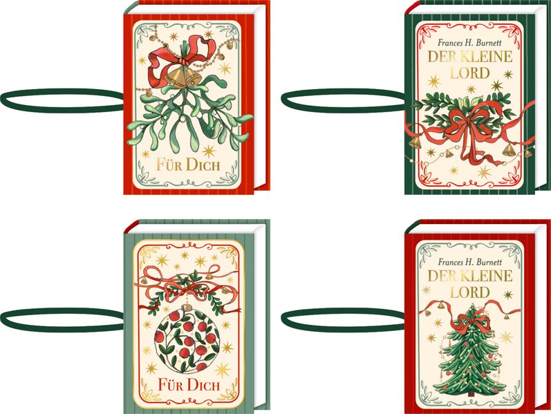Produktbild: Anhänger-Bücher - Festliche Weihnachten