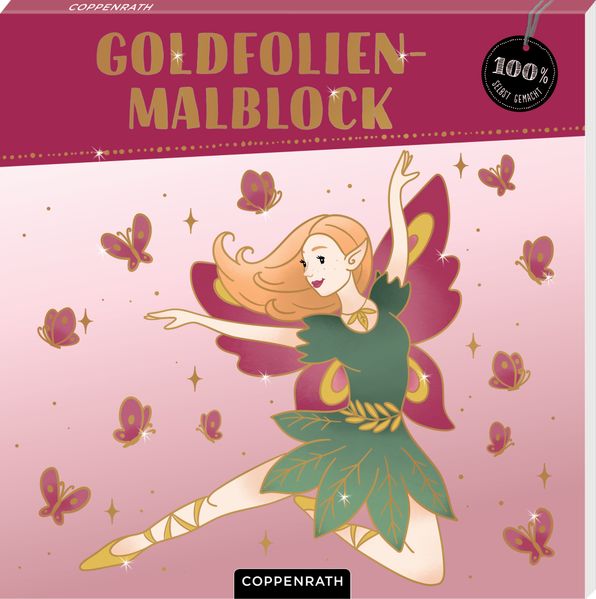 Produktbild: Goldfolien-Malblock