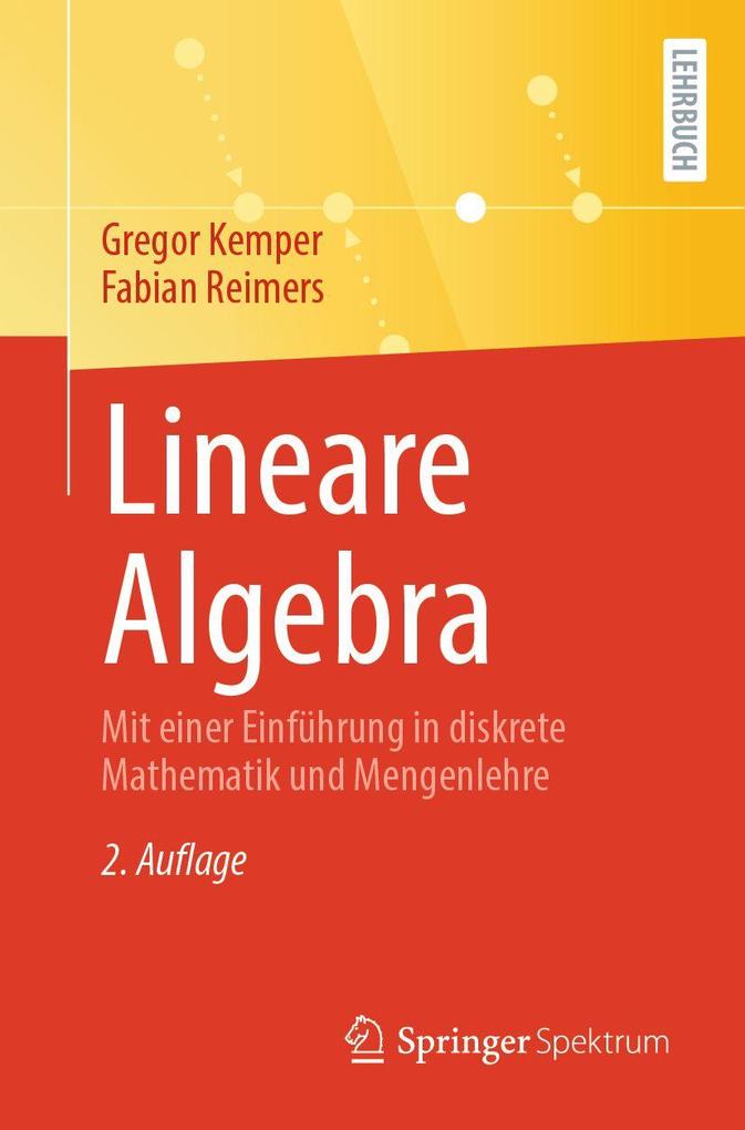 Produktbild: Lineare Algebra | Gregor Kemper, Fabian Reimers