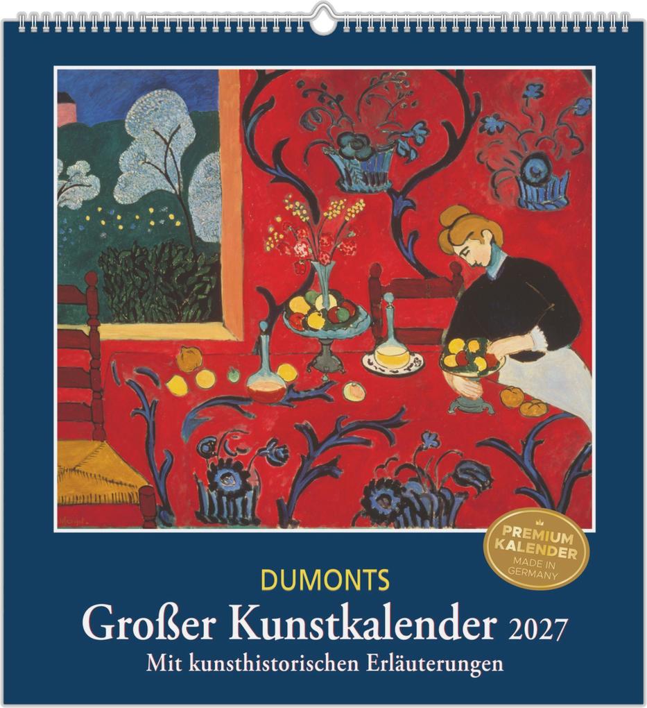 Produktbild: DUMONTS Großer Kunstkalender 2027 | Neumann Verlage GmbH & Co. KG