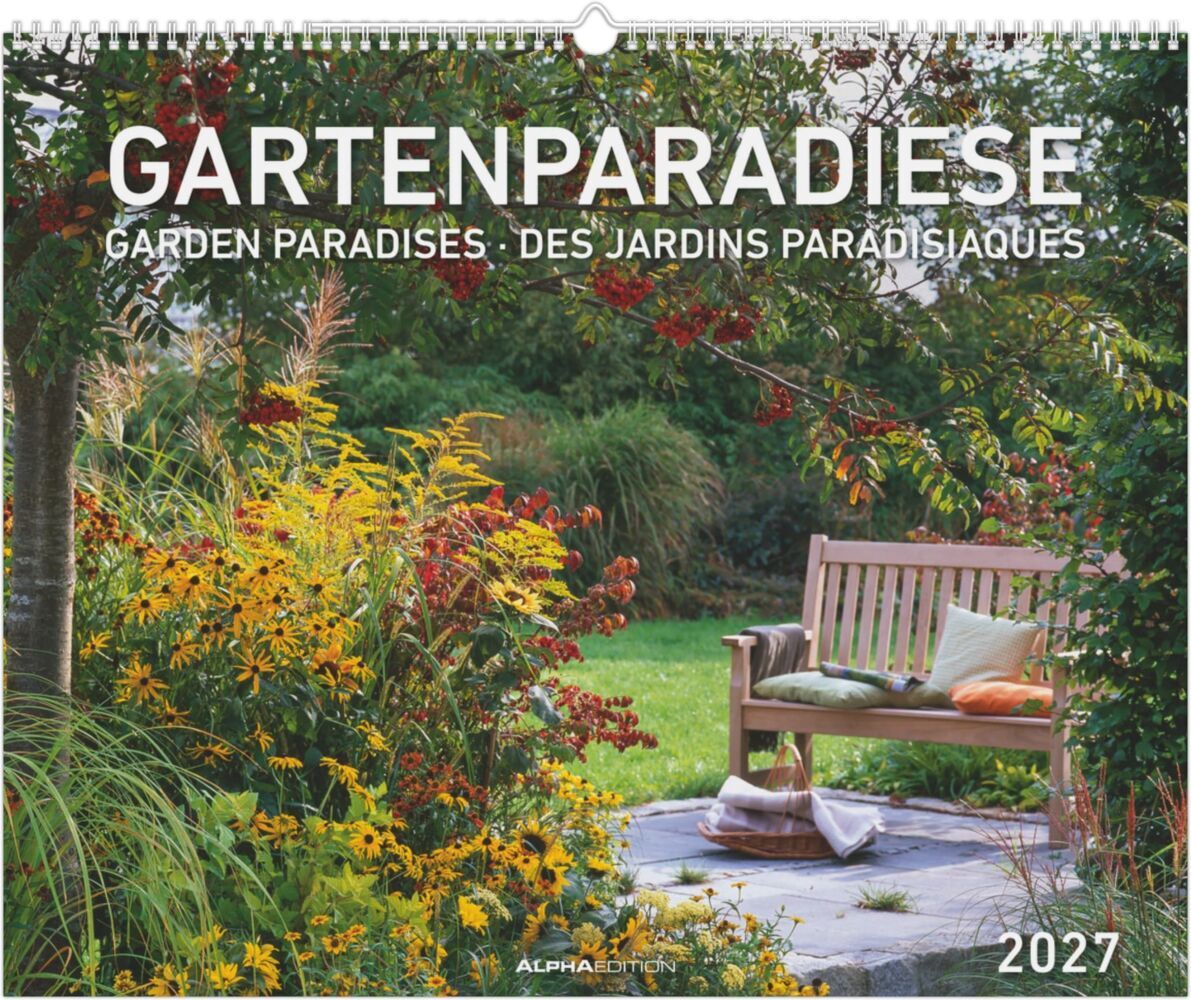 Produktbild: Gartenparadiese 2027 | Neumann Verlage GmbH & Co. KG