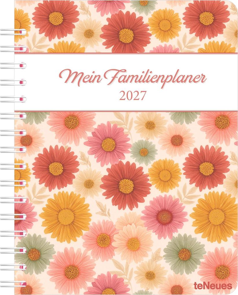 Produktbild: Familienplaner-Buch Flowers 2027 | Neumann Verlage GmbH & Co. KG