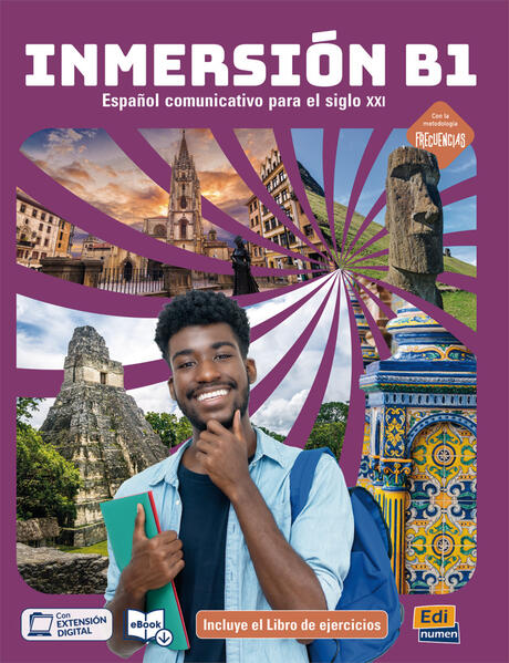 Produktbild: Inmersión B1. Libro del estudiante + Libro de ejercicios + Code