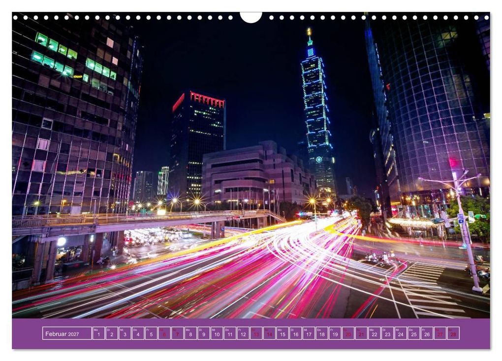 Weitere Ansicht: Metropolen - Asiens schönste Städte bei Nacht (Wandkalender 2027 DIN A3 quer), CALVENDO Monatskalender | Calvendo, Renate Bleicher