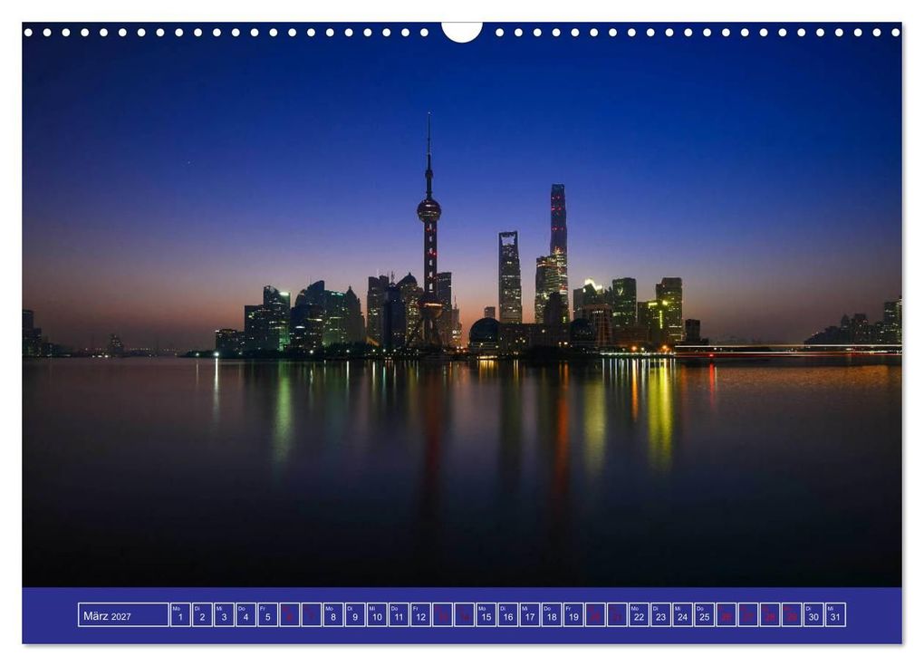 Weitere Ansicht: Metropolen - Asiens schönste Städte bei Nacht (Wandkalender 2027 DIN A3 quer), CALVENDO Monatskalender | Calvendo, Renate Bleicher