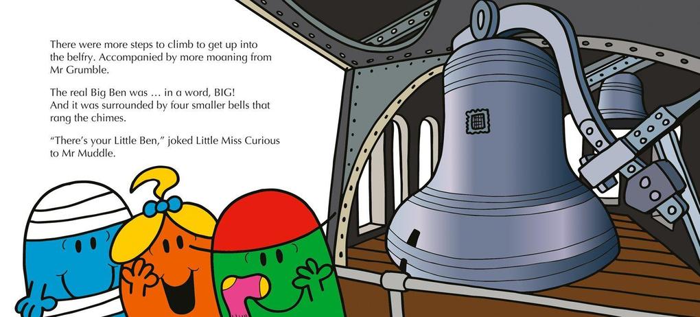 Weitere Ansicht: Mr. Men Little Miss at Big Ben | Adam Hargreaves