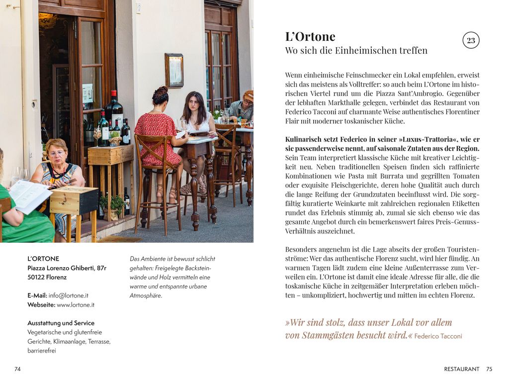Weitere Ansicht: Essen, Trinken, Erleben - Toskana | Raffaella Usai