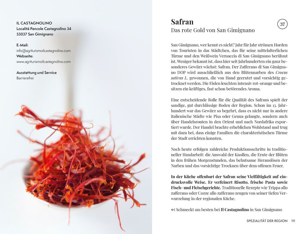 Weitere Ansicht: Essen, Trinken, Erleben - Toskana | Raffaella Usai