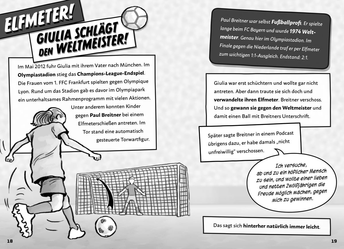 Weitere Ansicht: Meine Fußballheldin Giulia Gwinn - Ihre Geschichte, ihre Spiele, ihre Rekorde | Florian Kinast