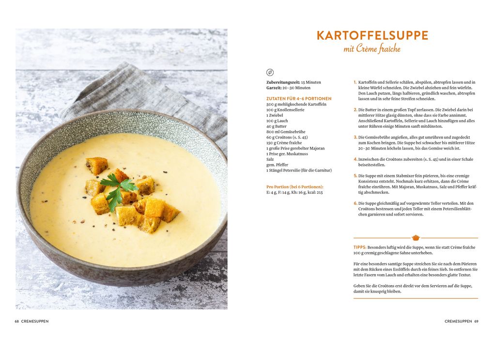 Weitere Ansicht: Suppen & Eintöpfe | Oetker Verlag