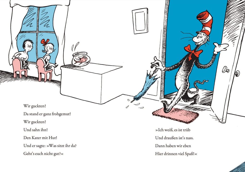 Weitere Ansicht: Der Kater mit Hut | Seuss