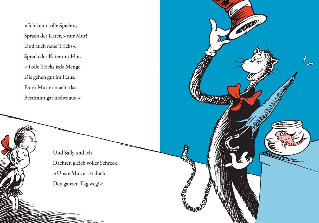 Weitere Ansicht: Der Kater mit Hut | Seuss