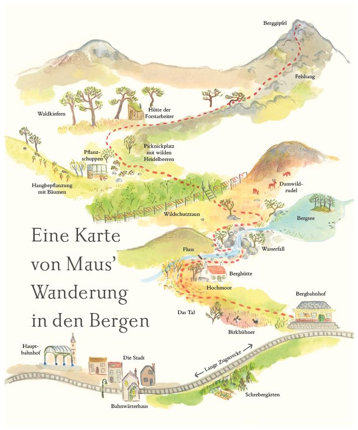 Weitere Ansicht: Mit Maus in den Bergen | Alice Melvin
