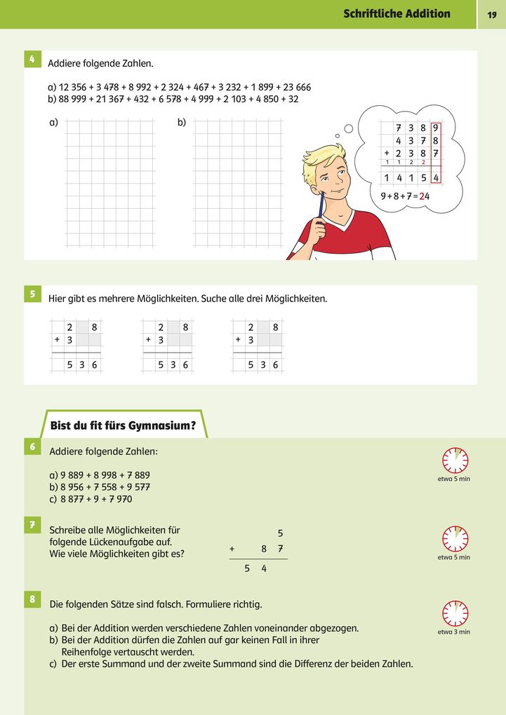 Weitere Ansicht: Klett Sicher ins Gymnasium Mathematik 4. Klasse