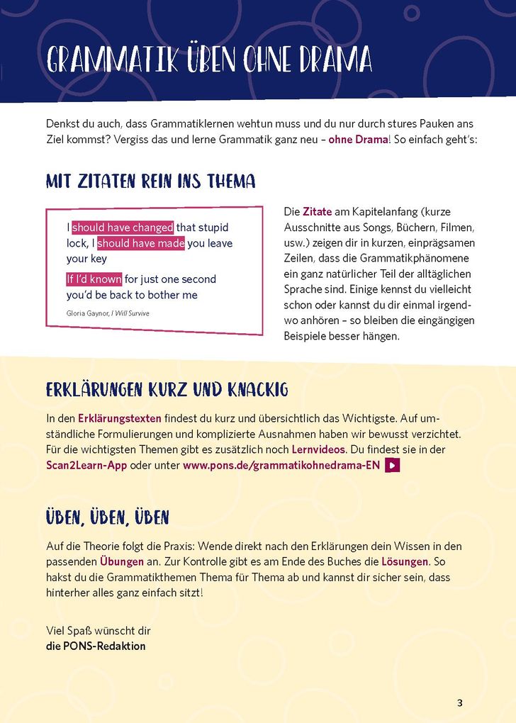 Weitere Ansicht: PONS Grammatik ohne Drama Englisch