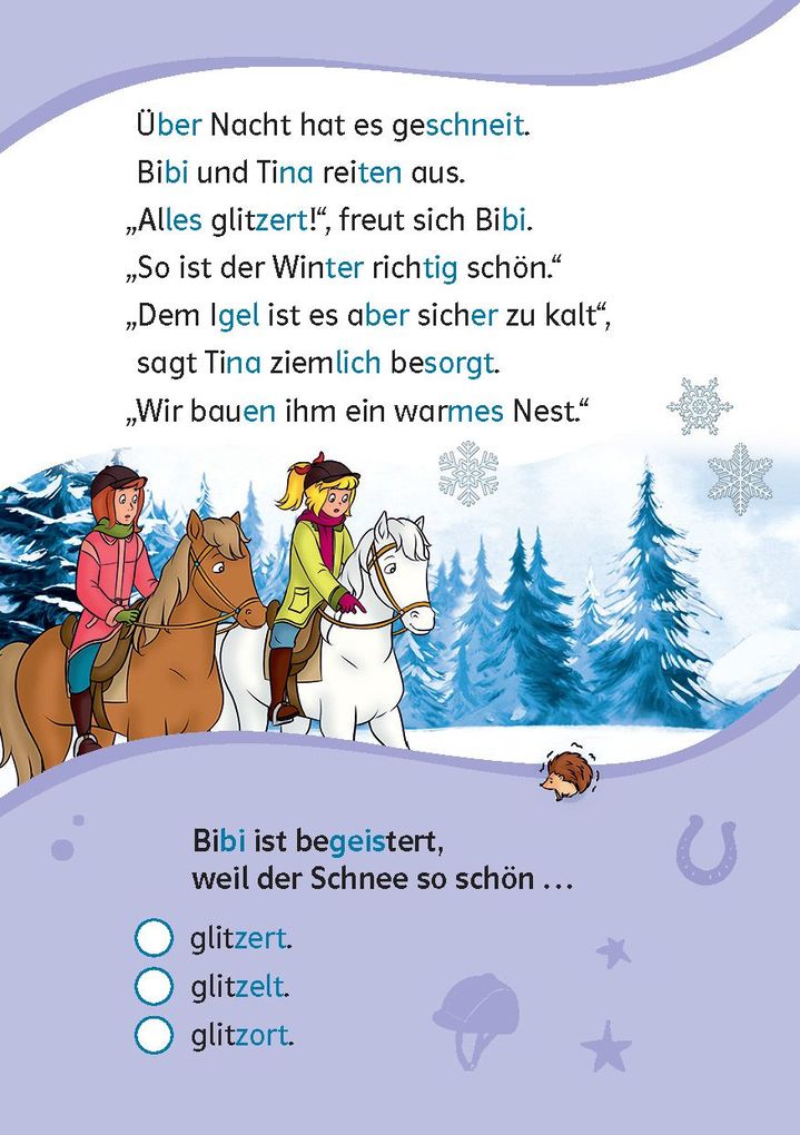 Weitere Ansicht: Lesefuchs Bibi & Tina: Leserätsel Lesestufe 2, Band 1