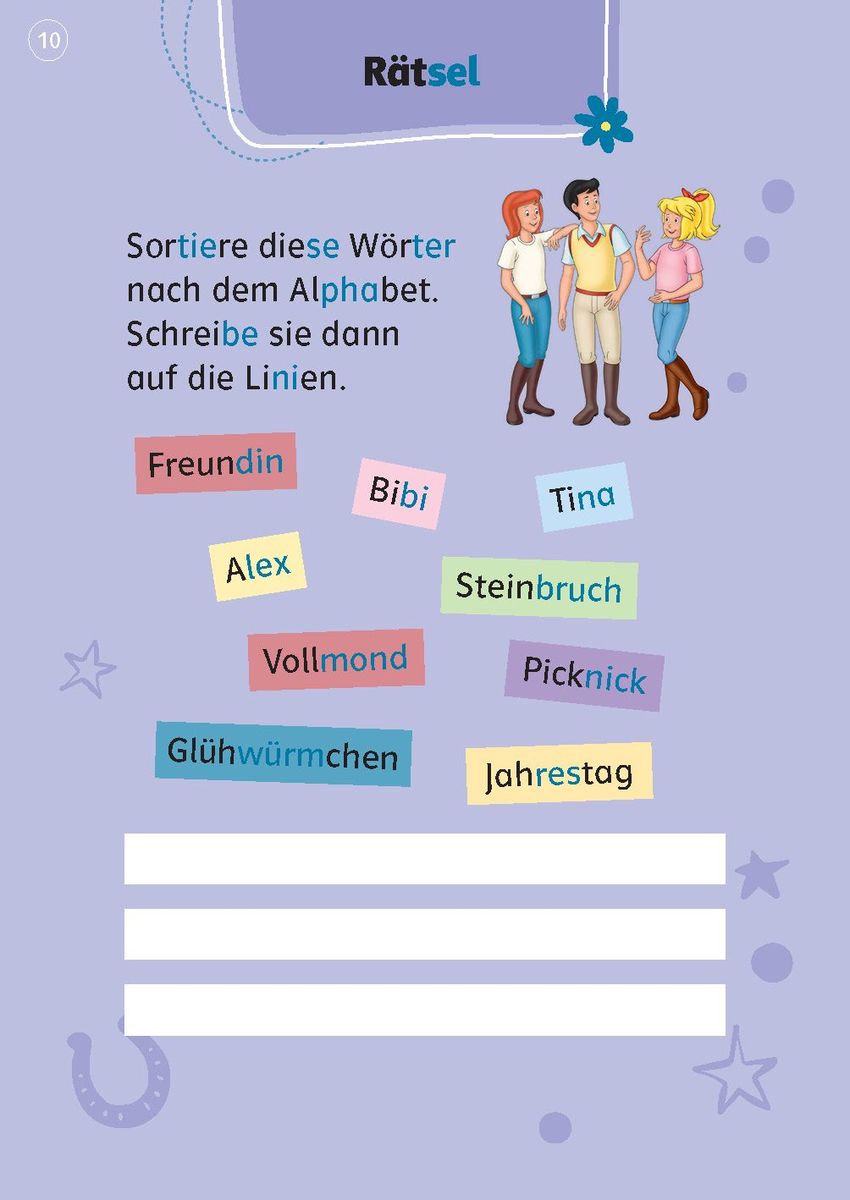Weitere Ansicht: Lesefuchs Bibi & Tina: Picknick bei Vollmond Lesestufe 1