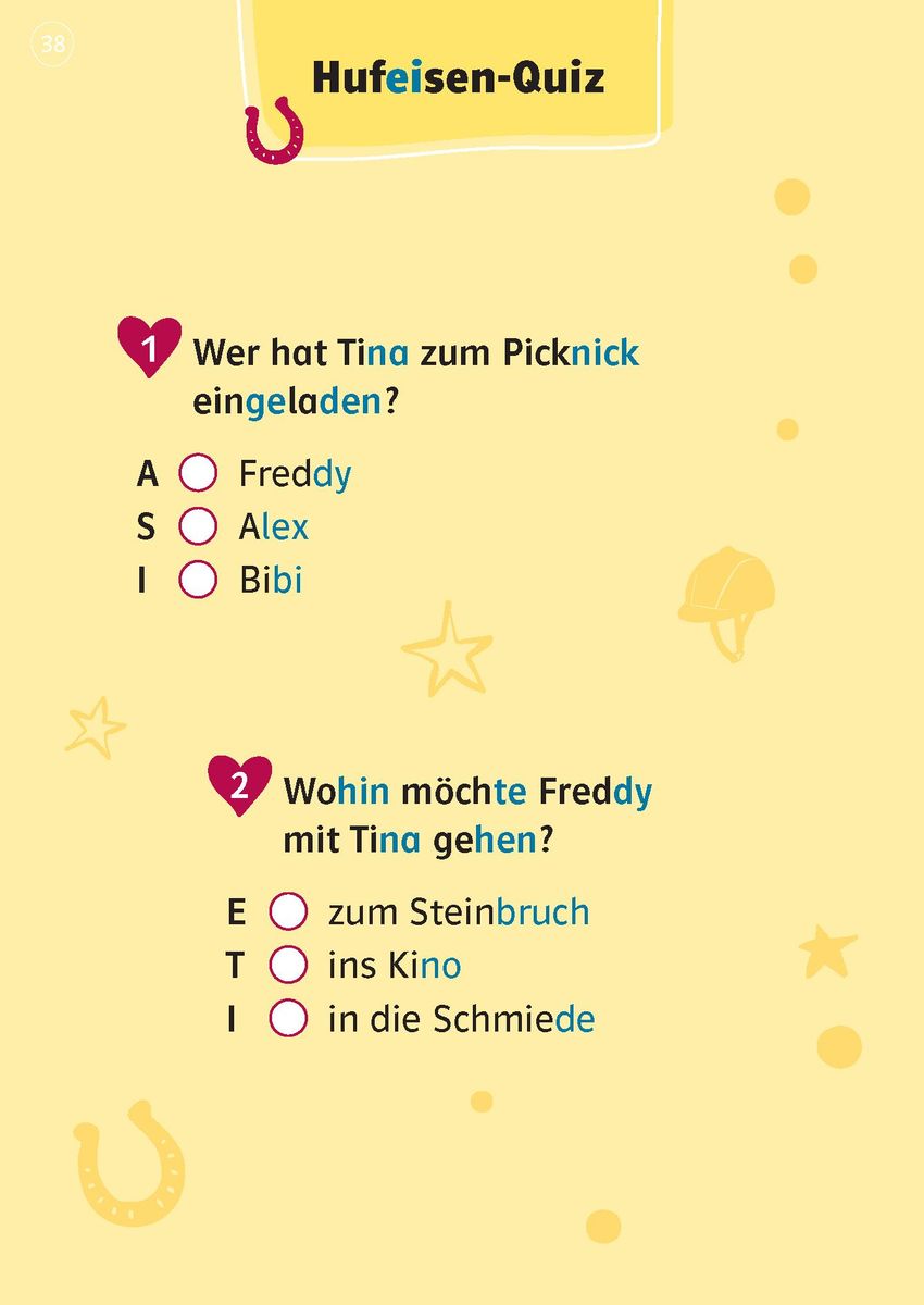 Weitere Ansicht: Lesefuchs Bibi & Tina: Picknick bei Vollmond Lesestufe 1