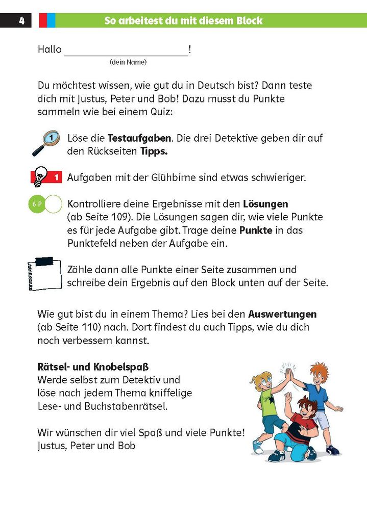 Weitere Ansicht: Die drei ??? Kids: Mein Deutschblock 2. Klasse