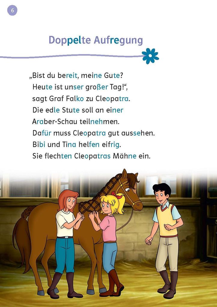 Weitere Ansicht: Lesefuchs Bibi & Tina: Cleopatra reißt aus Lesestufe 2