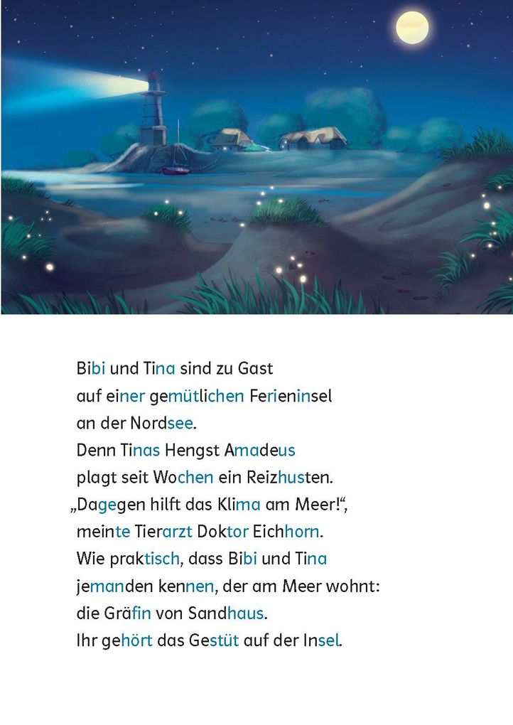 Weitere Ansicht: Lesefuchs Bibi & Tina: Pferde-Abenteuer am Meer Lesestufe 2