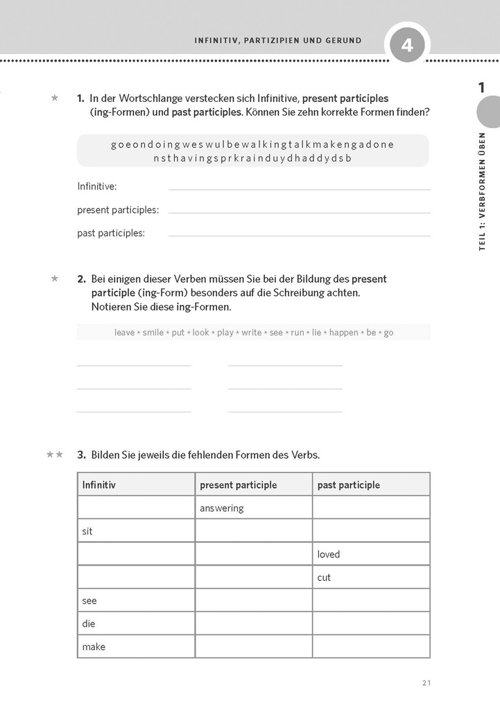 Weitere Ansicht: PONS Verben & Zeiten üben Englisch