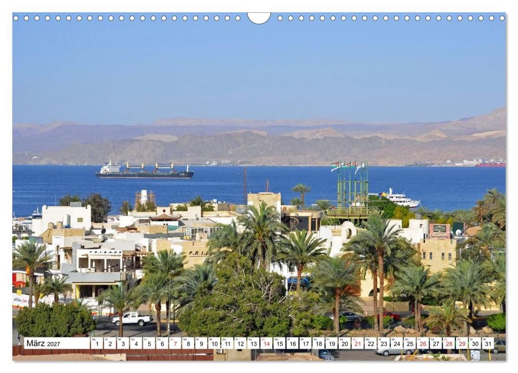 Weitere Ansicht: JORDANIEN, Faszination Nahost (Wandkalender 2027 DIN A3 quer), CALVENDO Monatskalender | Ulrich Senff, Calvendo