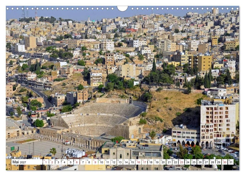 Weitere Ansicht: JORDANIEN, Faszination Nahost (Wandkalender 2027 DIN A3 quer), CALVENDO Monatskalender | Ulrich Senff, Calvendo