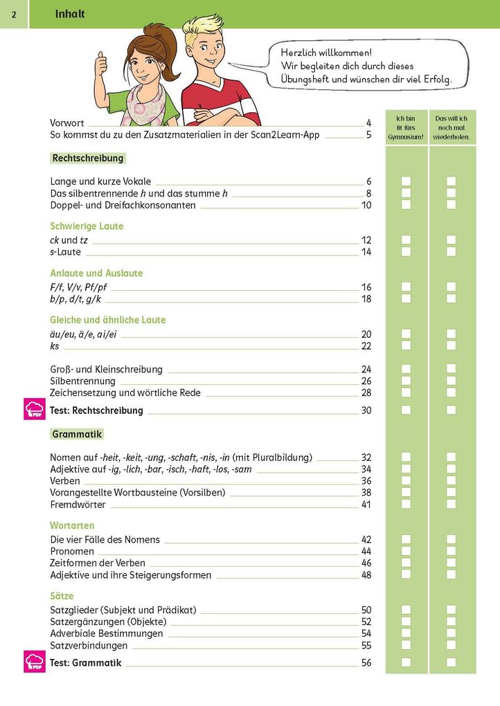 Weitere Ansicht: Klett Sicher ins Gymnasium Deutsch 4. Klasse