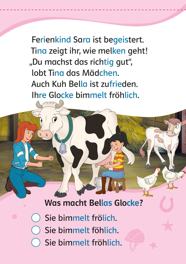 Weitere Ansicht: Lesefuchs Bibi & Tina: Leserätsel Lesestufe 1, Band 1