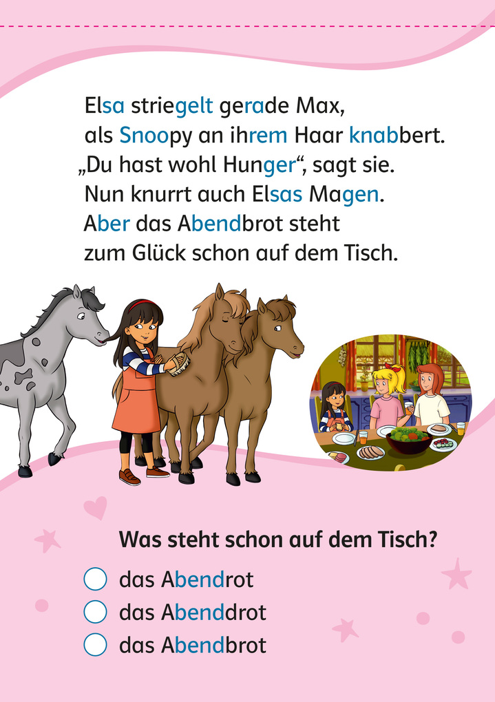 Weitere Ansicht: Lesefuchs Bibi & Tina: Leserätsel Lesestufe 1, Band 1