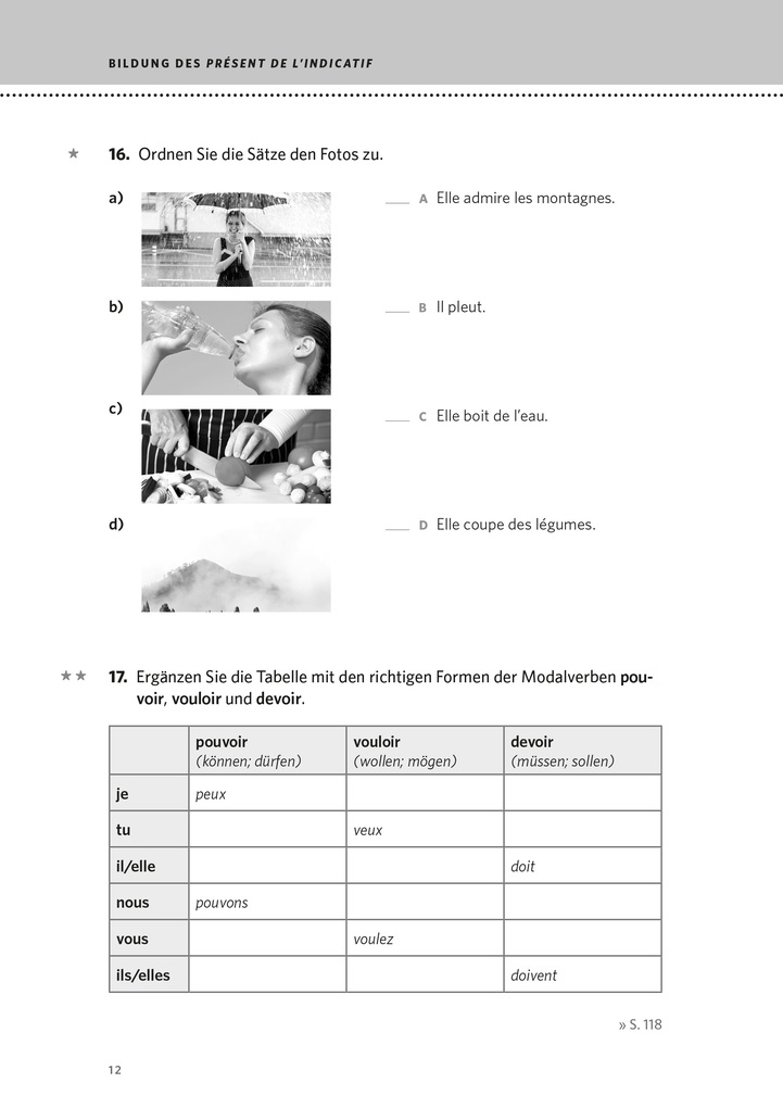 Weitere Ansicht: PONS Verben & Zeiten üben Französisch