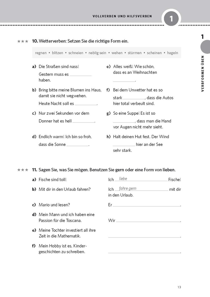Weitere Ansicht: PONS Verben & Zeiten üben Deutsch als Fremdsprache