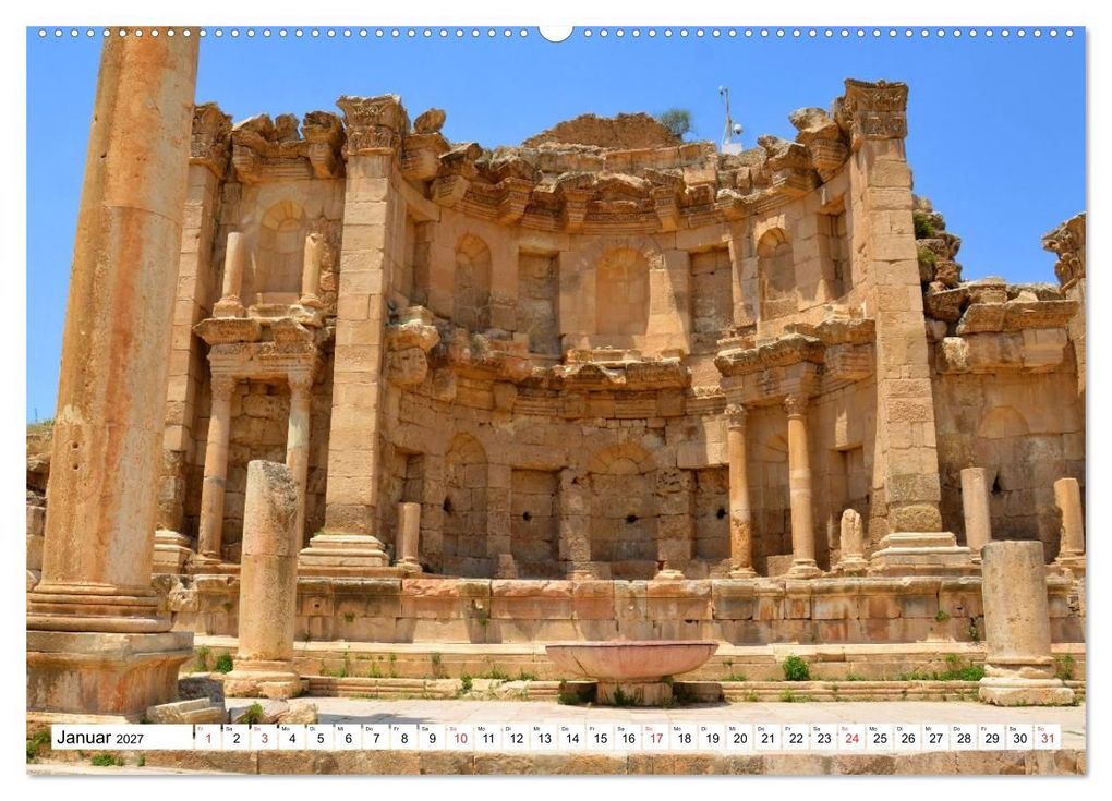 Weitere Ansicht: JORDANIEN, Faszination Nahost (Wandkalender 2027 DIN A2 quer), CALVENDO Monatskalender | Ulrich Senff, Calvendo