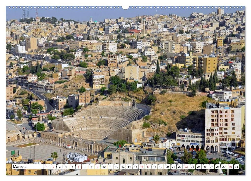 Weitere Ansicht: JORDANIEN, Faszination Nahost (Wandkalender 2027 DIN A2 quer), CALVENDO Monatskalender | Ulrich Senff, Calvendo
