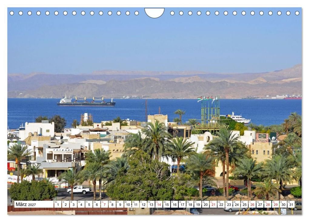 Weitere Ansicht: JORDANIEN, Faszination Nahost (Wandkalender 2027 DIN A4 quer), CALVENDO Monatskalender | Ulrich Senff, Calvendo