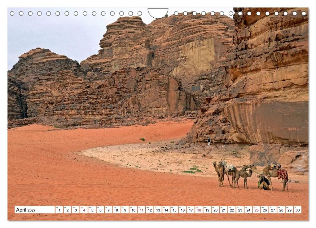 Weitere Ansicht: JORDANIEN, Faszination Nahost (Wandkalender 2027 DIN A4 quer), CALVENDO Monatskalender | Ulrich Senff, Calvendo